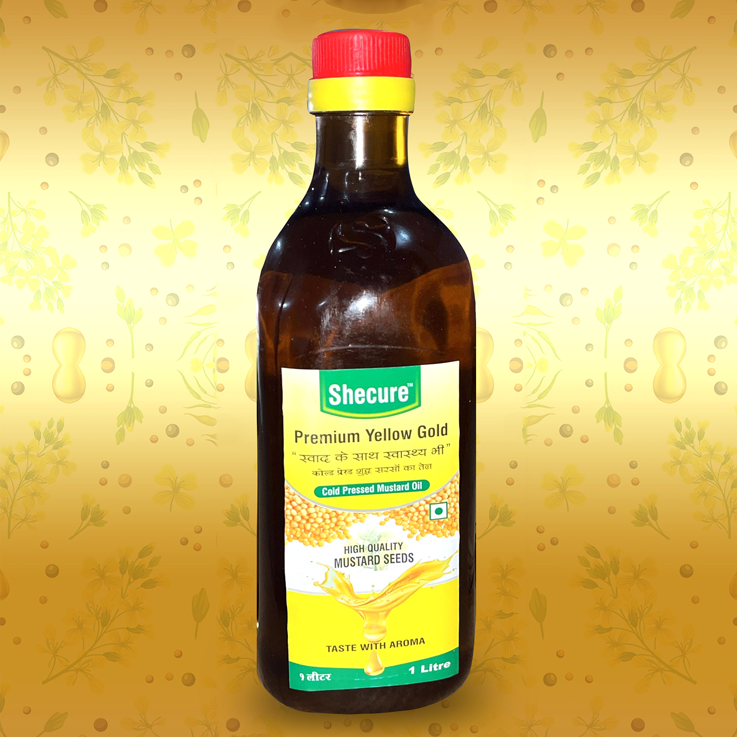 Shecure Cold Pressed Yellow Mustard Oil