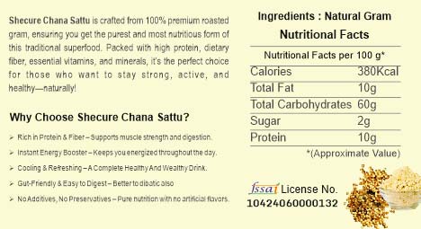 Shecure Chana Sattu - Image 2