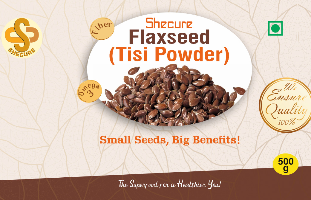 Shecure Flaxseed (Tisi Powder) (500g)